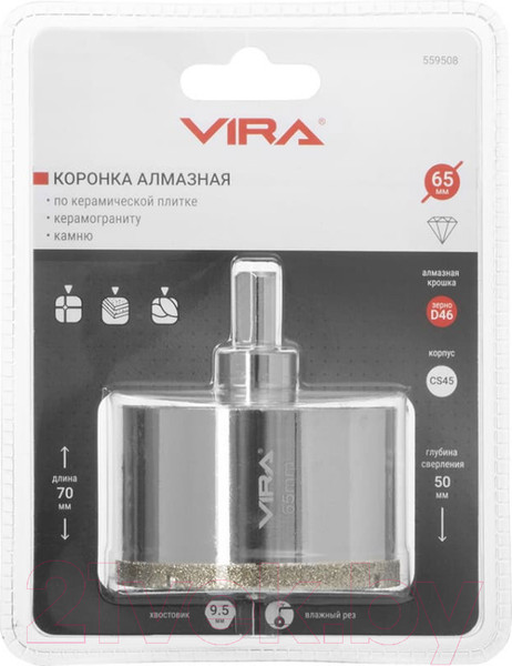 Изображение товара Коронка Vira 559508