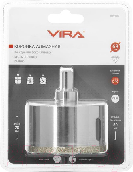 Изображение товара Коронка Vira 559509