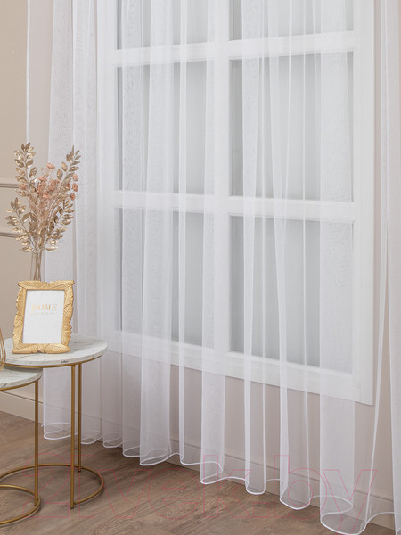 Изображение товара Гардина Amore Mio Сетка Сlassic Selanik-w 400x270 / 65243 (белый)