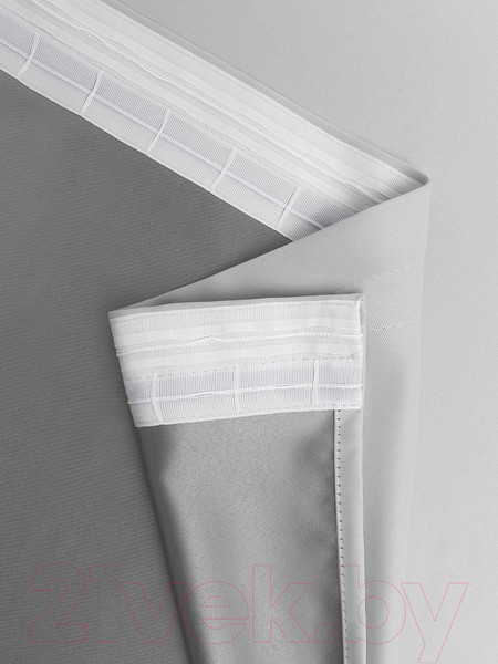 Изображение товара Комплект штор Amore Mio Блэкаут однотонный 6ML Milan-20 150x270 / 57282 (серый)