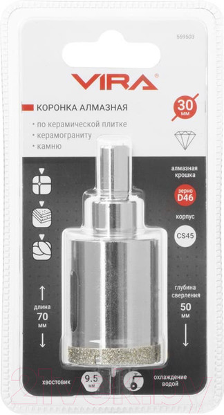 Изображение товара Коронка Vira 559503
