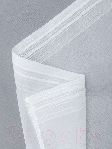 Изображение товара Гардина Amore Mio Однотонный креп Crep-8704-01 300x280 / 73651 (белый)