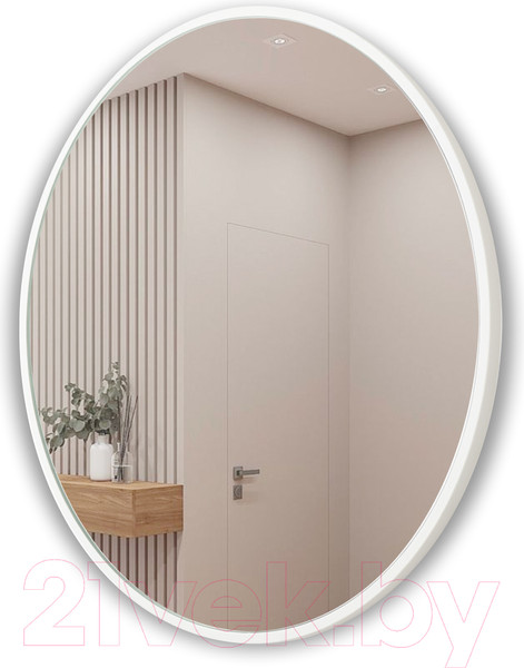 Изображение товара Зеркало Emze Color Round D60 / COLOR.60.60.BEL (белый)