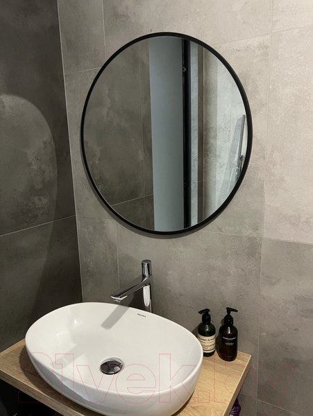 Изображение товара Зеркало Emze Color Round D70 / COLOR.70.70.CHE (черный)