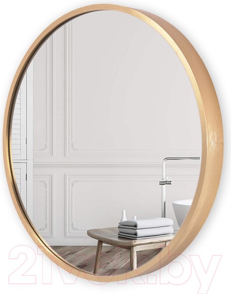 Изображение товара Зеркало Emze Shine D70 / SHINE.70.70.AUR (золото)