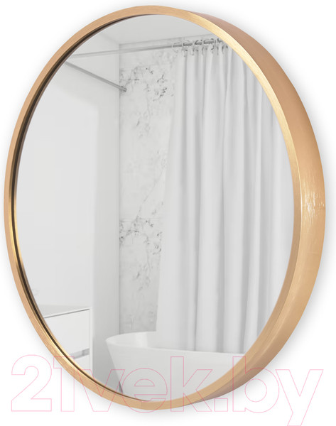 Изображение товара Зеркало Emze Shine D80 / SHINE.80.80.AUR (золото)