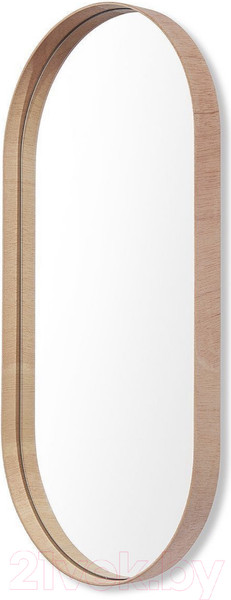 Изображение товара Зеркало Emze Loft Oval 45x90 / LOFT.45.90.DUB (дуб)