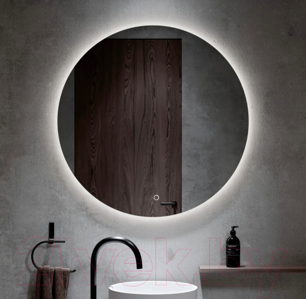 Изображение товара Зеркало Emze Led D70 / LED.70.70.4K (c подсветкой)