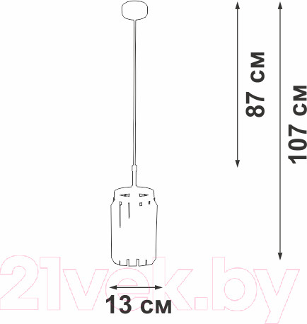 Изображение товара Потолочный светильник Vitaluce V5151-9/1S