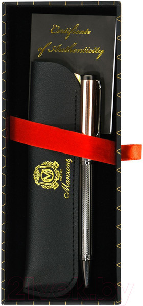 Изображение товара Ручка шариковая Manzoni Panteon / MAPB-BG (синий)