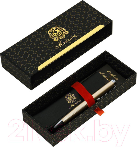 Изображение товара Ручка шариковая Manzoni Piza / MAPB-GS (синий)