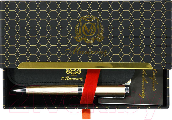 Изображение товара Ручка шариковая Manzoni Piza / MAPB-GS (синий)