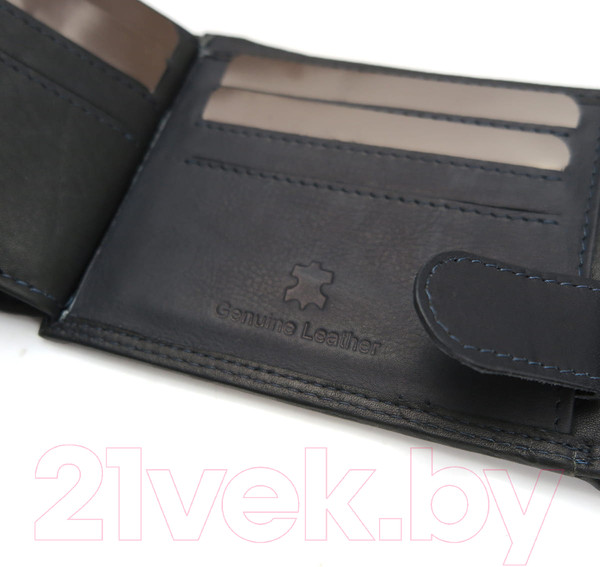 Изображение товара Портмоне Bellugio AM-24R-033 (черный/синий)