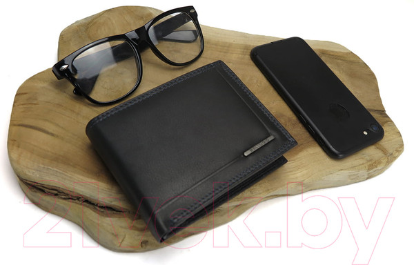 Изображение товара Портмоне Bellugio AM-24R-033 (черный/синий)