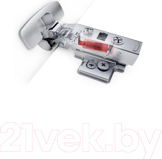 Изображение товара Комплект петель мебельных Samet Master 165° / 1016020-10 (10шт, накладные со встроенным доводчиком)