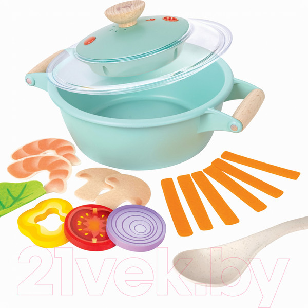 Изображение товара Набор игрушечной посуды Hape Маленький повар / E3187_HP
