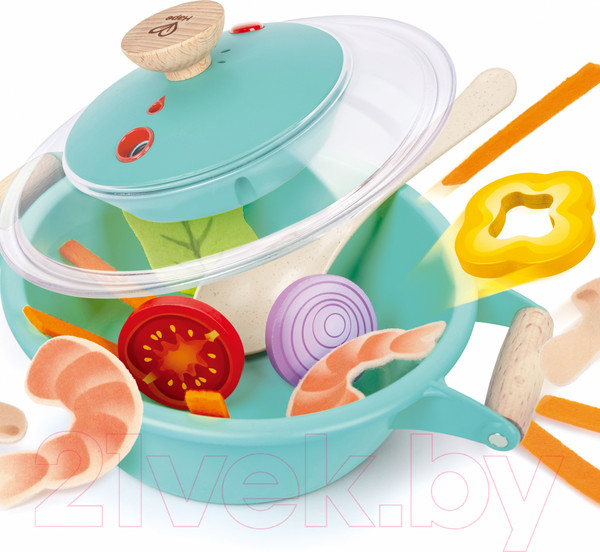 Изображение товара Набор игрушечной посуды Hape Маленький повар / E3187_HP