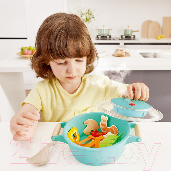 Изображение товара Набор игрушечной посуды Hape Маленький повар / E3187_HP