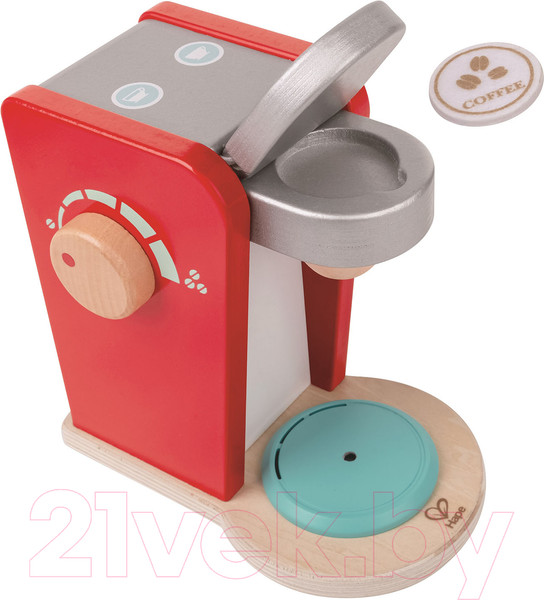 Изображение товара Кофемашина игрушечная Hape Моя кофемашина / E3192_HP