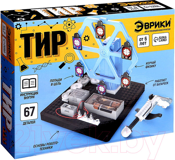 Изображение товара Конструктор электромеханический Эврики Тир / 9210266