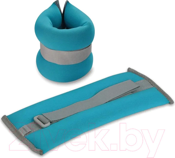 Изображение товара Комплект утяжелителей Indigo Sport Неопрен 2x0.3кг / SM-258 (бирюзовый)