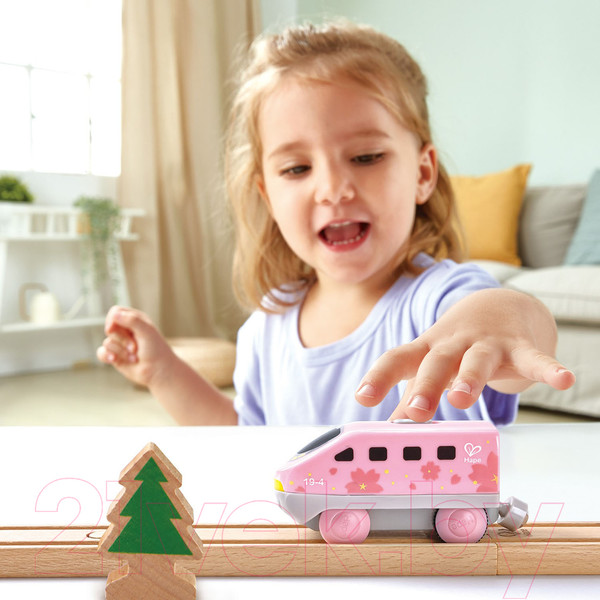 Изображение товара Поезд игрушечный Hape Мой поезд / E3789_HP