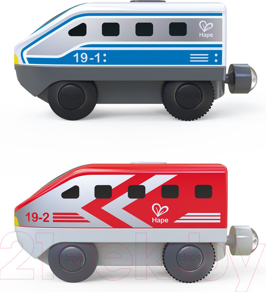 Изображение товара Поезд игрушечный Hape Мой поезд / E3789_HP