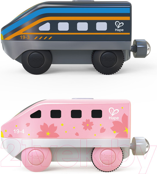 Изображение товара Поезд игрушечный Hape Мой поезд / E3789_HP