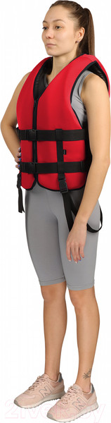 Изображение товара Страховочный жилет Спортивные мастерские Нептун / SM-414 (р-р 44-50, красный)