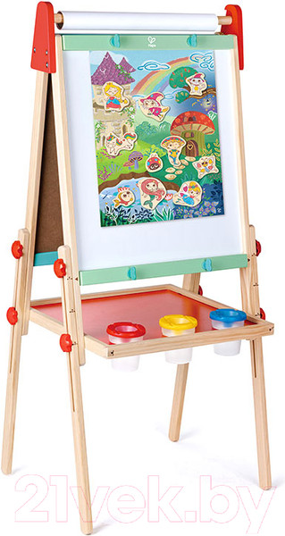 Изображение товара Набор для творчества Hape Магниты-раскраски. Магнитные персонажи / E1077_HP