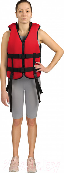 Изображение товара Страховочный жилет Спортивные мастерские Нептун / SM-414 (р-р 40-44, красный)