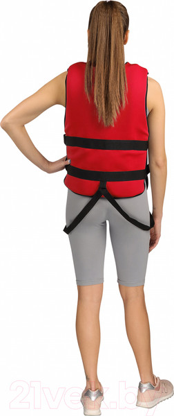 Изображение товара Страховочный жилет Спортивные мастерские Нептун / SM-414 (р-р 40-44, красный)