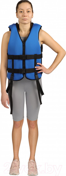 Изображение товара Страховочный жилет Спортивные мастерские Нептун / SM-414 (р-р 40-44, синий)