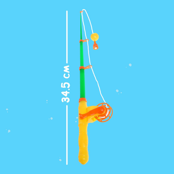 Изображение товара Развивающий игровой набор Sima-Land Рыбалка Радужные рыбки 555-6B / 5164126