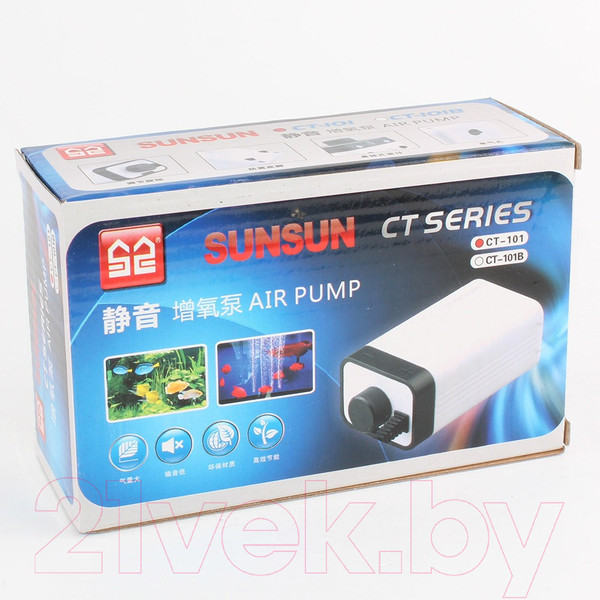 Изображение товара Компрессор для аквариума SunSun CT-101