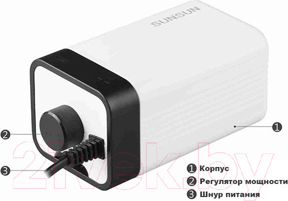 Изображение товара Компрессор для аквариума SunSun CT-402