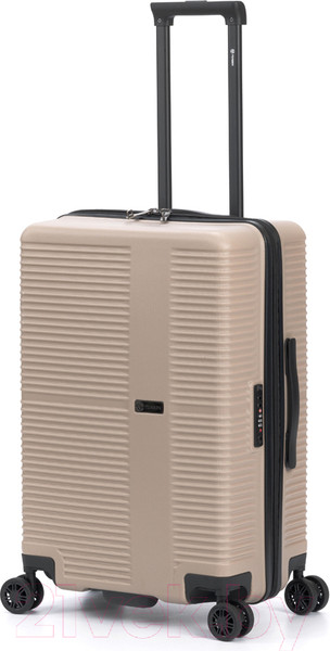 Изображение товара Чемодан на колесах Torber Elton / T2056M-Sand (песочный)