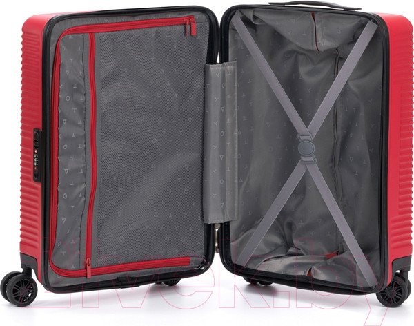 Изображение товара Чемодан на колесах Torber Elton / T2056S-Red (красный)