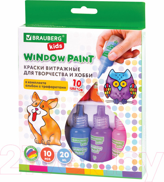 Изображение товара Набор для творчества Brauberg Kids / 191761 (10цв)