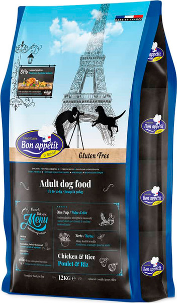 Изображение товара Сухой корм для собак Bon Appetit Dog Adult с курицей и рисом / 681915 (12кг)
