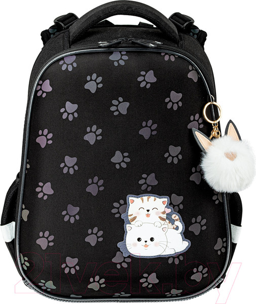 Изображение товара Школьный рюкзак Brauberg Luminous. Paws / 271366