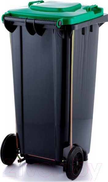 Изображение товара Контейнер для мусора Merida KJS412 (120л, серый)