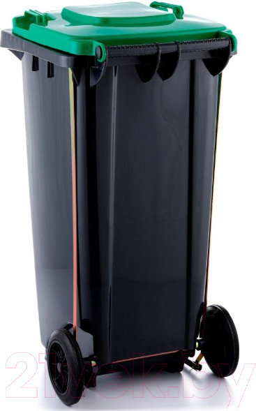 Изображение товара Контейнер для мусора Merida KJS412 (120л, серый)