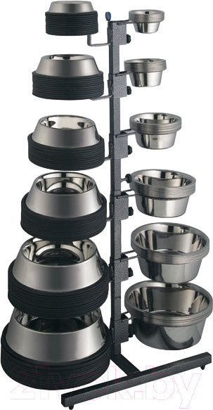 Изображение товара Подставка для мисок Triol №1 выставочная / 30281013 (с мисками 72шт)