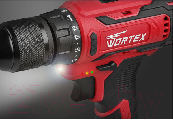 Изображение товара Аккумуляторная дрель-шуруповерт Wortex BD 1820-1 Li / 0329209