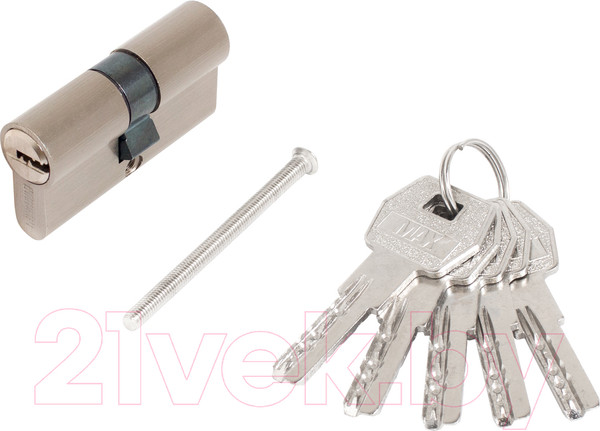 Изображение товара Цилиндровый механизм замка Стандарт Max 60 (30x30) SN перф. ключ/ключ (5 ключей)