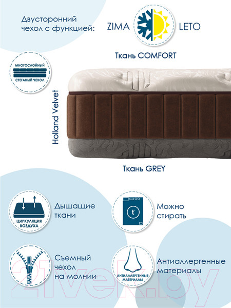 Изображение товара Матрас AMI Босс 80x190