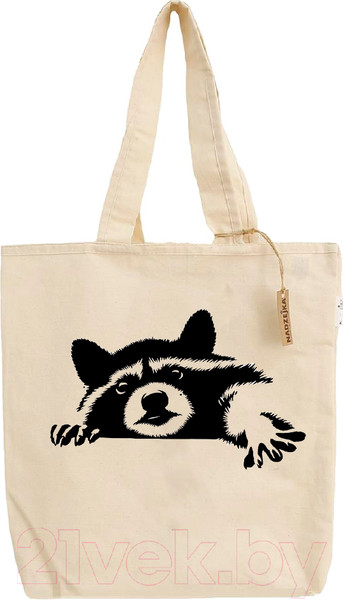 Изображение товара Сумка-шоппер Nadzejka Моно / C.HM (енот)