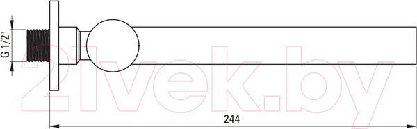 Изображение товара Излив Deante Cascada NAC Z87K