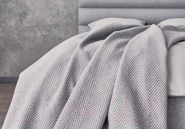 Изображение товара Плед Сонум Porto 230x250 (серый)